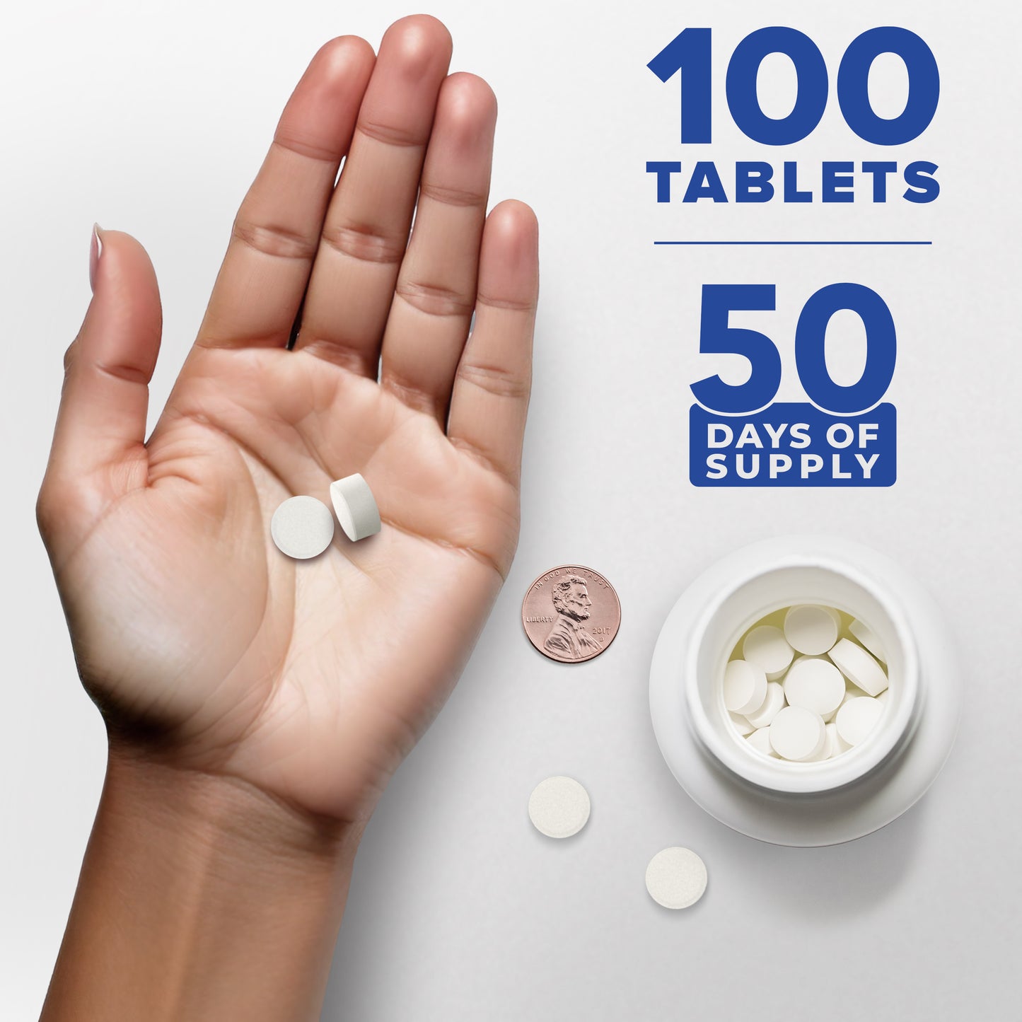 Tuthi TMG Supplements - 100 Vegan-Friendly Tablets