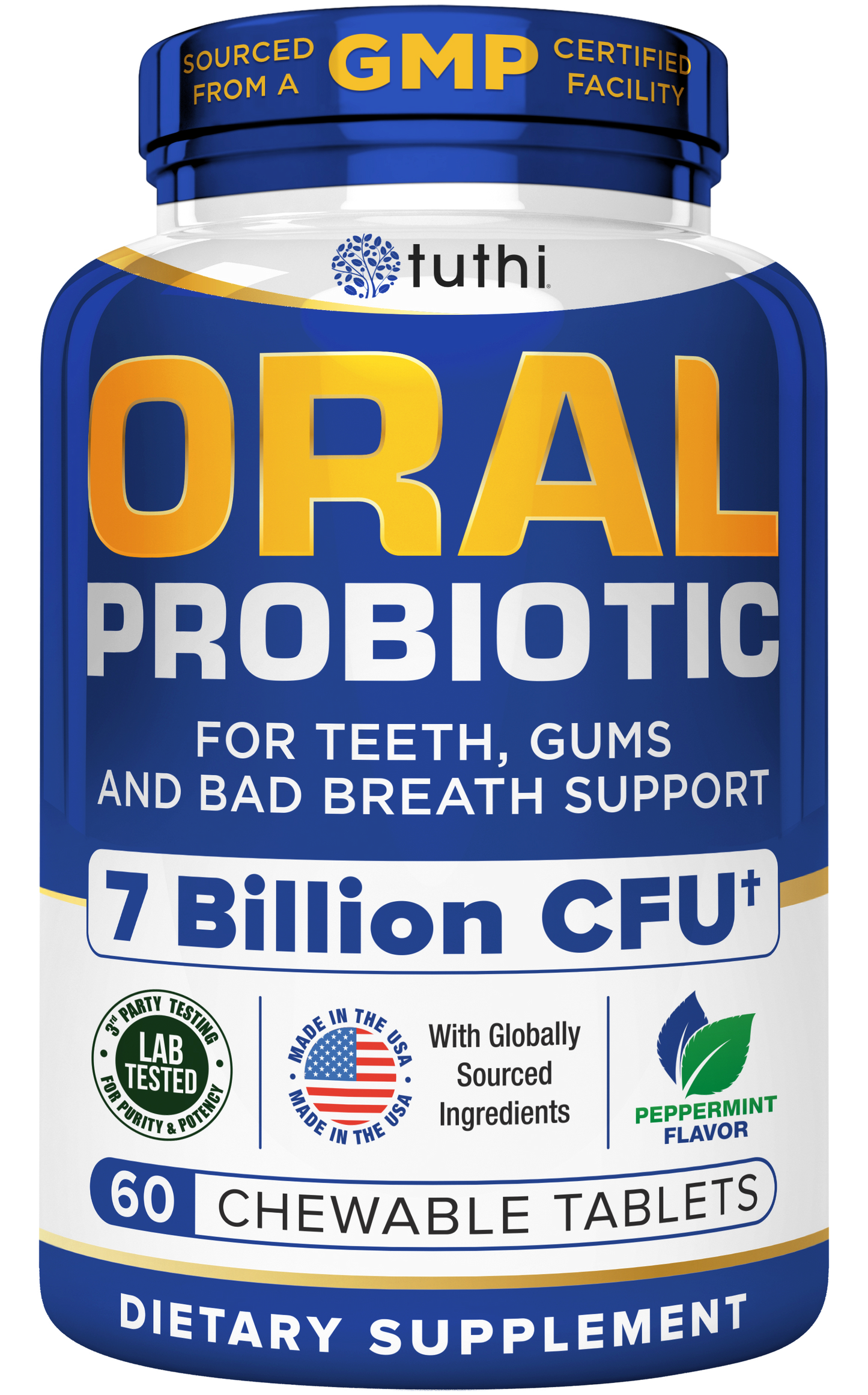 Tuthi Oral Probiotics - Peppermint