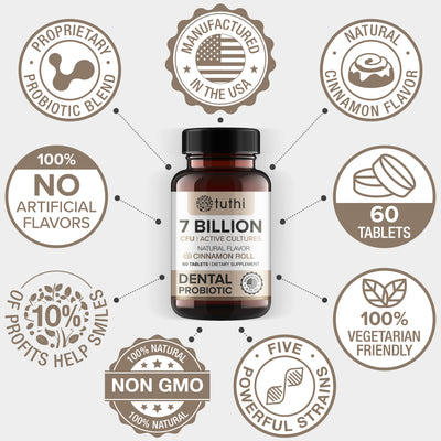 Dental Probiotic - Cinnamon Bun